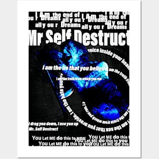 Mr Selfdestruct Posters and Art